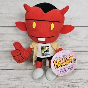2014 San Diego Comic Con Itty Bitty Hellboy Plush Limited Edition LE 500 NWT